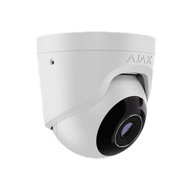 Ajax TurretCam Cámara IP de seguridad con IA 5MP 2.8mm