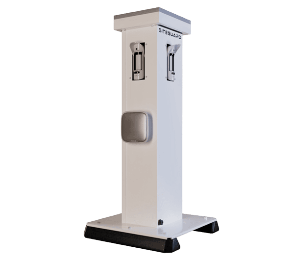 Ajax SiteGuard Torre de Seguridad Blanca