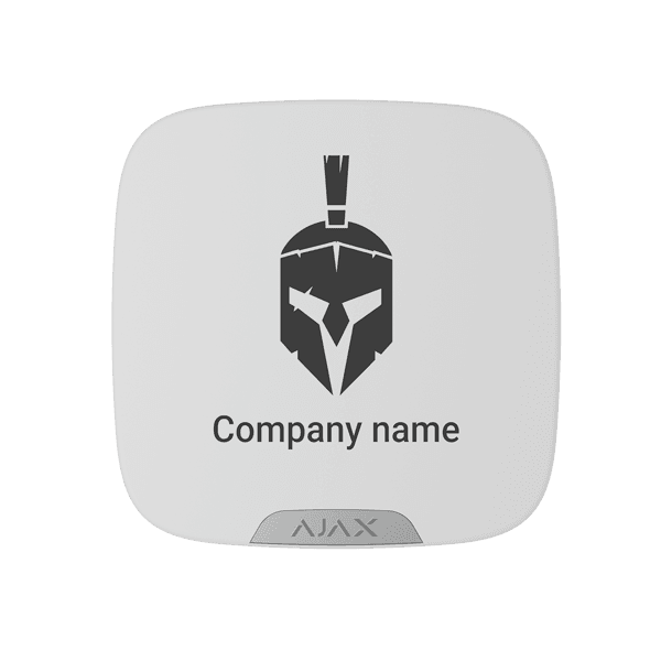 Ajax StreetSiren DoubleDeck Sirena exterior con soporte publicitario