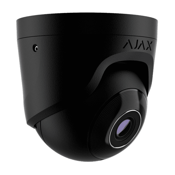 Ajax turretCam HL Negra 5MP lente 2 punto 8 mm